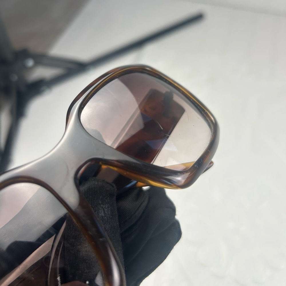 Christian Dior Womenโs Sunglasses Tortoise Shell Oversized SquareGradient Lenses - Picture 8 of 8
